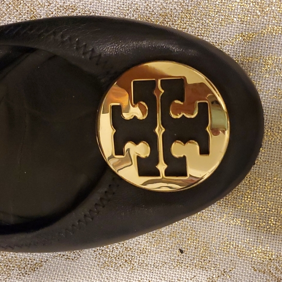 Tory Burch Ballet Flats Size 9M EUC - Picture 5 of 6